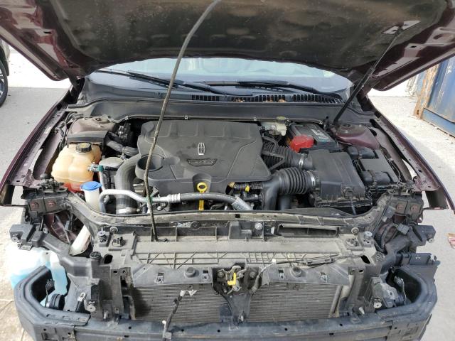 3LN6L5EC1HR654840 - 2017 LINCOLN MKZ RESERVE მუქწითელი ფოტო 11