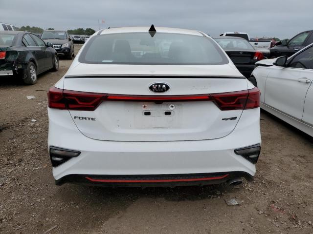 3KPF34AD6ME298920 - 2021 KIA FORTE FE GT LINE WHITE photo 6