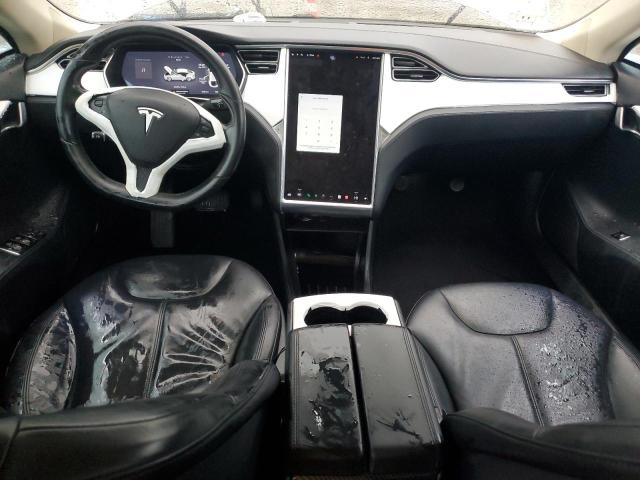 5YJSA1H10EFP55828 - 2014 TESLA MODEL S SILVER photo 8