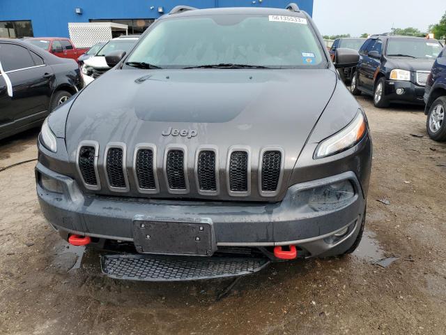 1C4PJMBS6EW237369 - 2014 JEEP CHEROKEE TRAILHAWK 灰色 照片 5