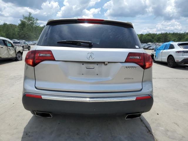 2HNYD2H43DH504502 - 2013 ACURA MDX TECHNOLOGY SILVER photo 6