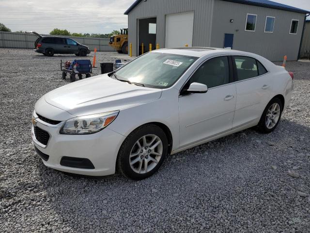 1G11C5SL8FF166653 - 2015 CHEVROLET MALIBU 1LT WHITE photo 1