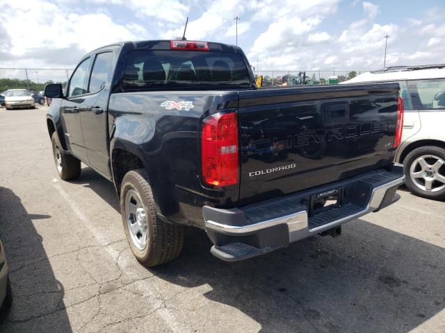 1GCGTBEN2N1300887 - 2022 CHEVROLET COLORADO BLACK photo 2