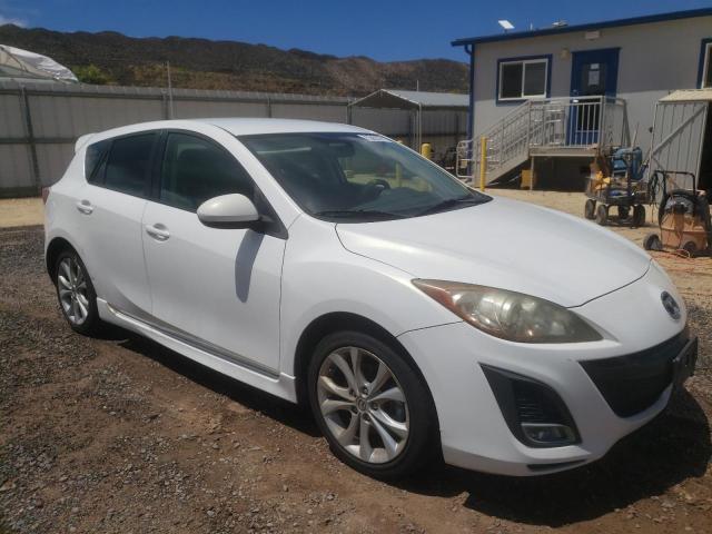 JM1BL1K58B1408368 - 2011 MAZDA 3 S WHITE photo 4