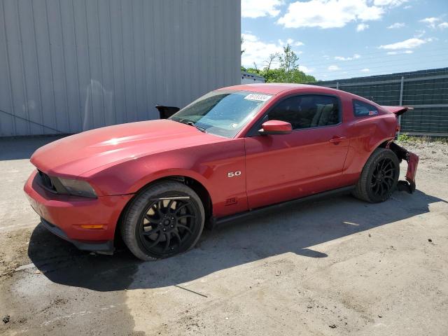 1ZVBP8CF5B5113979 - 2011 FORD MUSTANG GT RED photo 1