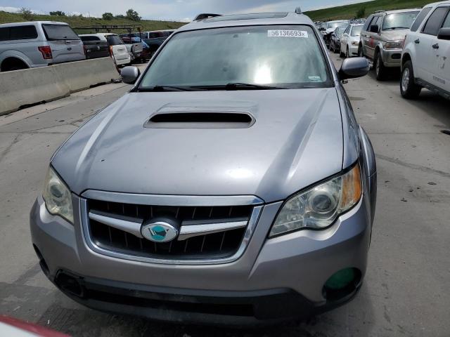 4S4BP63C284364482 - 2008 SUBARU OUTBACK 2.5XT LIMITED SILVER photo 5