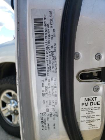 3C6TR5DT6GG378745 - 2016 RAM 2500 SLT SILVER photo 12