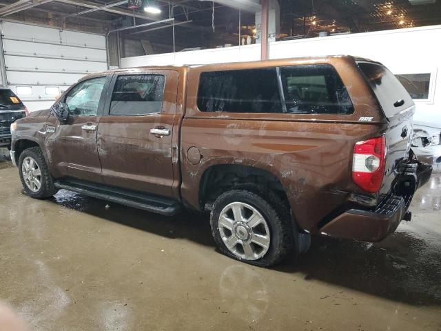 5TFAW5F10EX386708 - 2014 TOYOTA TUNDRA CREWMAX PLATINUM 棕色 照片 2