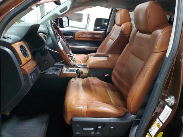 5TFAW5F10EX386708 - 2014 TOYOTA TUNDRA CREWMAX PLATINUM 棕色 照片 7