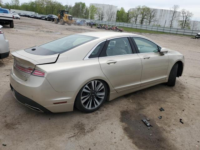 3LN6L5F92HR636110 - 2017 LINCOLN MKZ RESERVE ბეჟი ფოტო 3