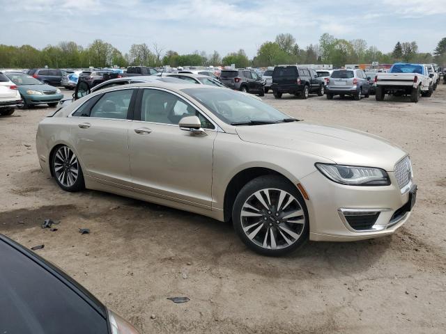 3LN6L5F92HR636110 - 2017 LINCOLN MKZ RESERVE ბეჟი ფოტო 4