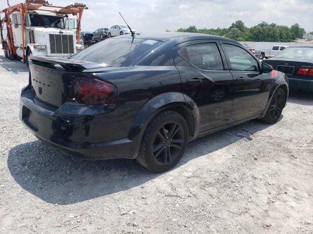 1B3BD1FG4BN524122 - 2011 DODGE AVENGER MAINSTREET BLACK photo 3