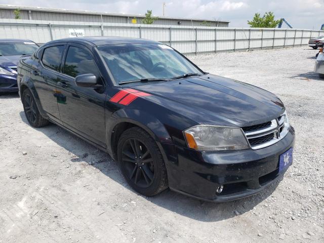 1B3BD1FG4BN524122 - 2011 DODGE AVENGER MAINSTREET BLACK photo 4