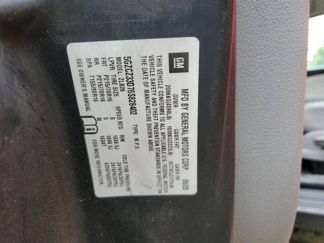 5GZCZ33D76S828402 - 2006 SATURN VUE RED photo 13