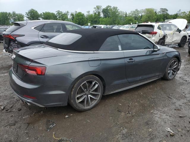 WAUY4GF56KN009114 - 2019 AUDI S5 PREMIUM PLUS ნაცრისფერი ფოტო 3