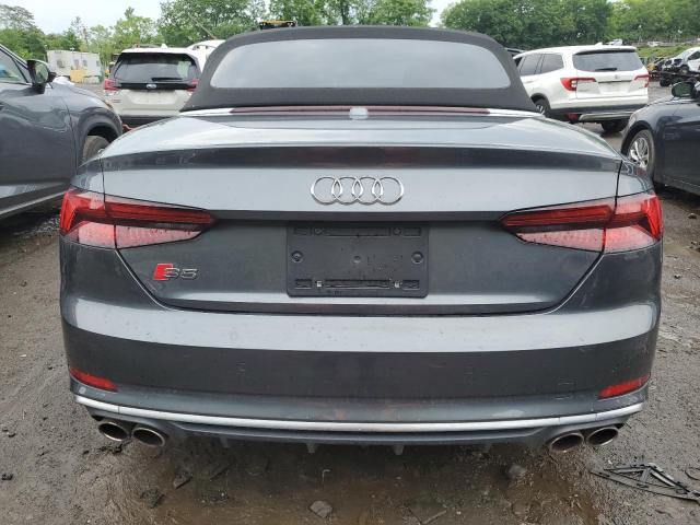 WAUY4GF56KN009114 - 2019 AUDI S5 PREMIUM PLUS ნაცრისფერი ფოტო 6
