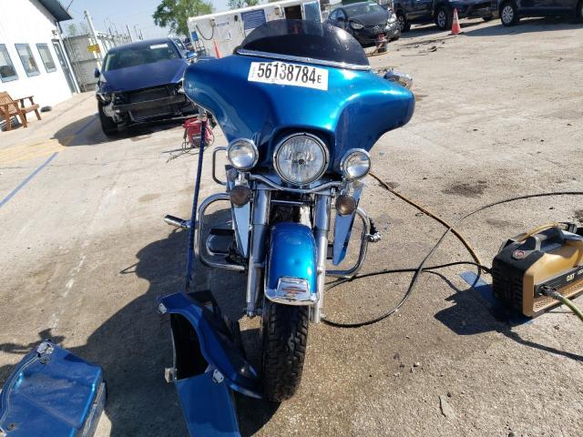 1HD1FVW196Y635789 - 2006 HARLEY-DAVIDSON FLHTI BLUE photo 2