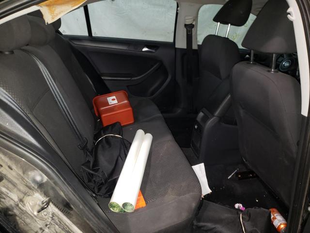 3VW1K7AJ9DM254837 - 2013 VOLKSWAGEN JETTA BASE Schwarz Foto 10