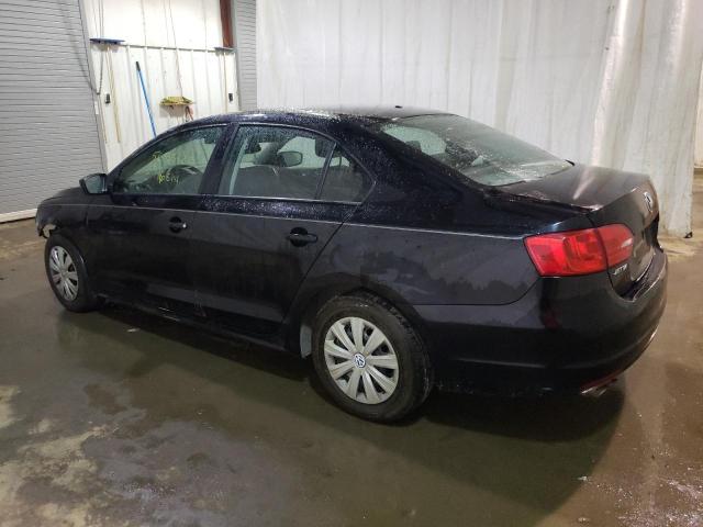 3VW1K7AJ9DM254837 - 2013 VOLKSWAGEN JETTA BASE Schwarz Foto 2