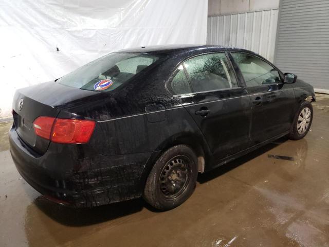 3VW1K7AJ9DM254837 - 2013 VOLKSWAGEN JETTA BASE Schwarz Foto 3