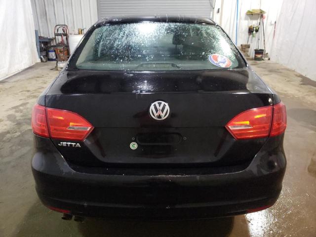 3VW1K7AJ9DM254837 - 2013 VOLKSWAGEN JETTA BASE Schwarz Foto 6