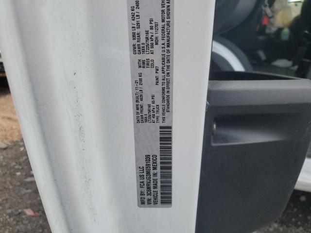 3C6MRVJG3ME591039 - 2021 RAM PROMASTER 3500 HIGH თეთრი ფოტო 13