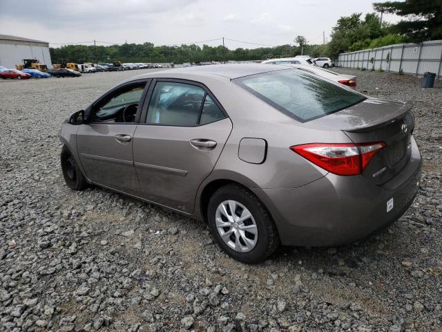 2T1BPRHE1EC161785 - 2014 TOYOTA COROLLA ECO GRAY photo 2