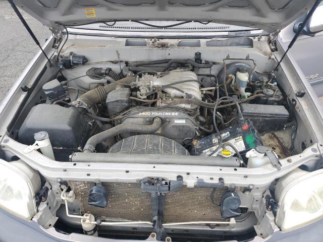 5TBRN341X1S186991 - 2001 TOYOTA TUNDRA ACCESS CAB SR5 GRAY photo 11