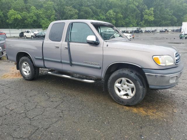 5TBRN341X1S186991 - 2001 TOYOTA TUNDRA ACCESS CAB SR5 GRAY photo 4