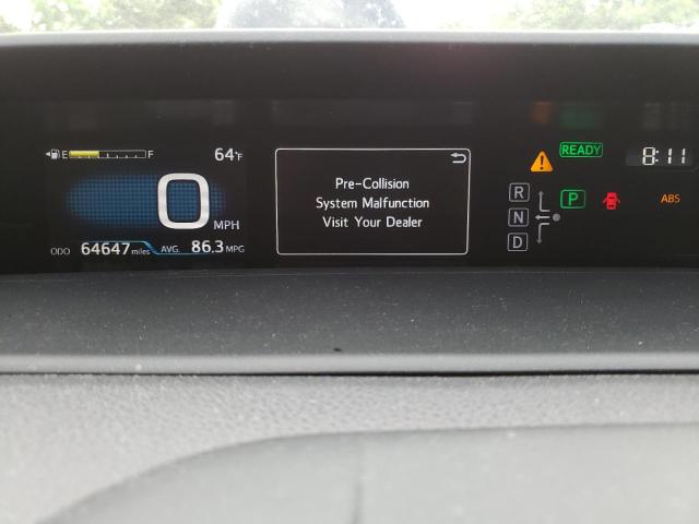 JTDKARFP7J3089970 - 2018 TOYOTA PRIUS PRIM SILVER photo 9