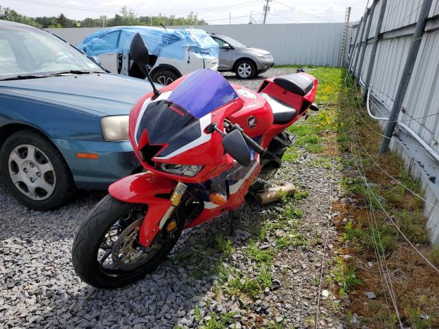 JH2PC40J8MK700596 - 2021 HONDA CBR600 RA RED photo 2