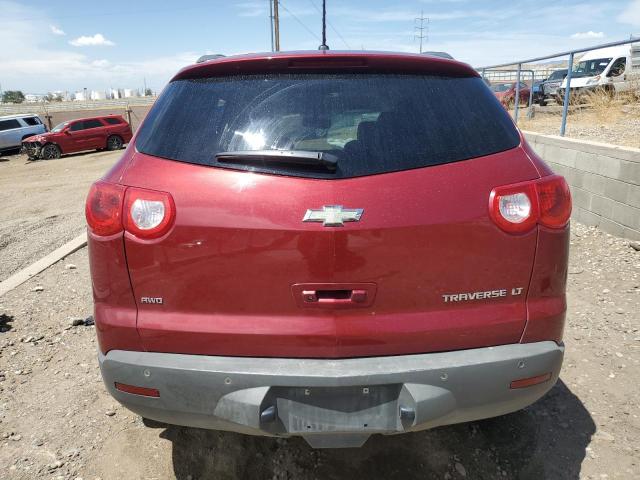 1GNKVJED2BJ126960 - 2011 CHEVROLET TRAVERSE LT RED photo 6