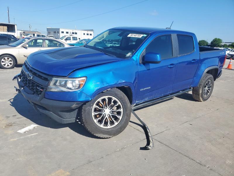 1GCGTEEN6L1104160 - 2020 CHEVROLET COLORADO ZR2 BLUE photo 1