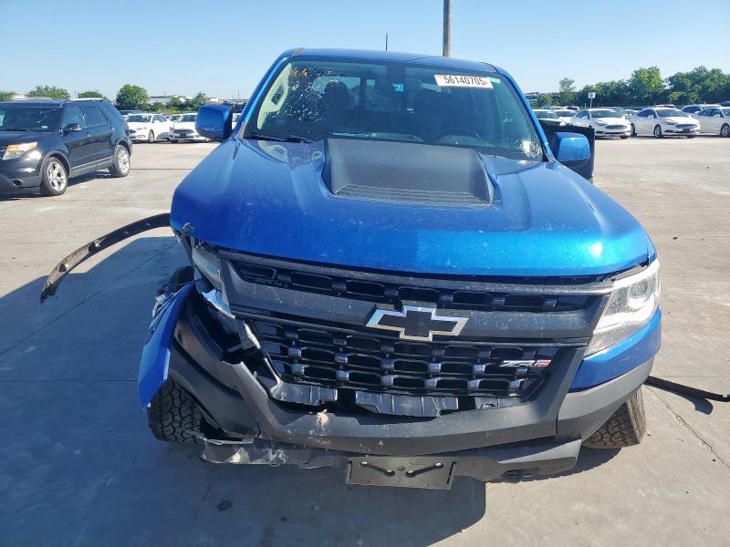 1GCGTEEN6L1104160 - 2020 CHEVROLET COLORADO ZR2 BLUE photo 5