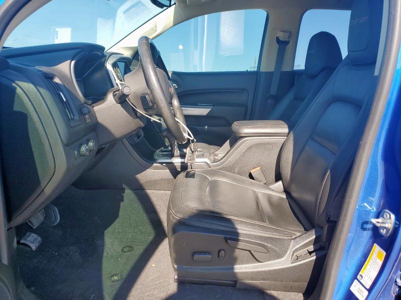 1GCGTEEN6L1104160 - 2020 CHEVROLET COLORADO ZR2 BLUE photo 7