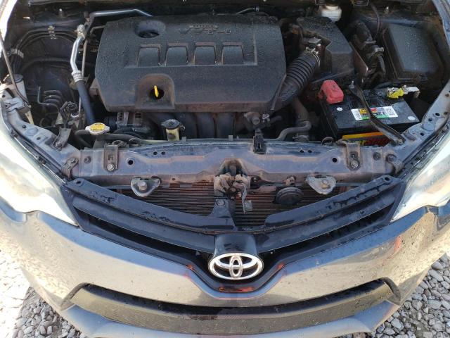 2T1BURHE3EC179259 - 2014 TOYOTA COROLLA L CHARCOAL photo 11