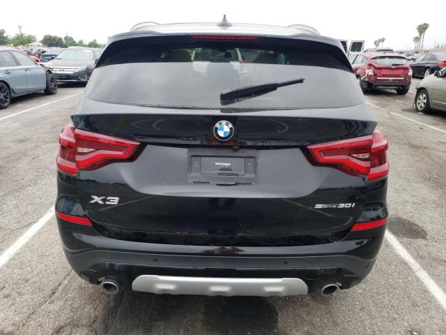 5UXTY3C02M9F16477 - 2021 BMW X3 SDRIVE30I Schwarz Foto 6