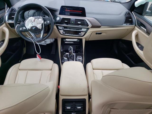 5UXTY3C02M9F16477 - 2021 BMW X3 SDRIVE30I Schwarz Foto 8