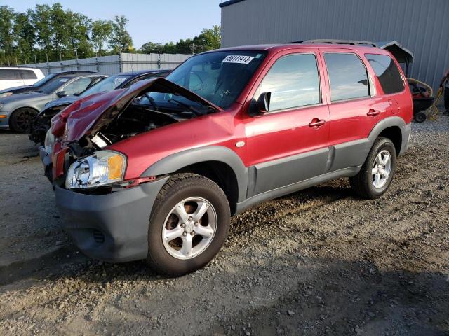 4F2YZ02Z06KM32234 - 2006 MAZDA TRIBUTE I BURGUNDY photo 1