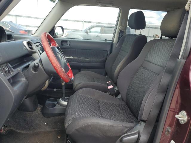 JTLKT324140157760 - 2004 TOYOTA SCION XB MAROON photo 7