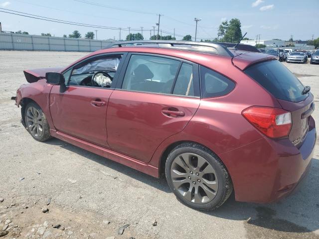 JF1GPAU60E8254367 - 2014 SUBARU IMPREZA SPORT LIMITED BURGUNDY photo 2