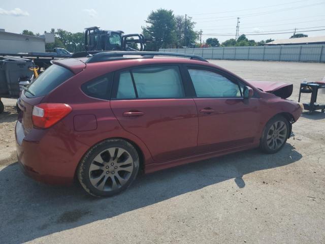 JF1GPAU60E8254367 - 2014 SUBARU IMPREZA SPORT LIMITED BURGUNDY photo 3