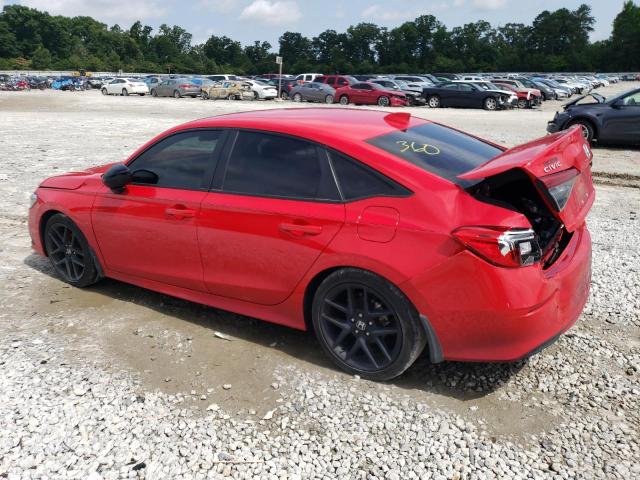 2HGFE2F59NH525962 - 2022 HONDA CIVIC SPORT 红色 照片 2