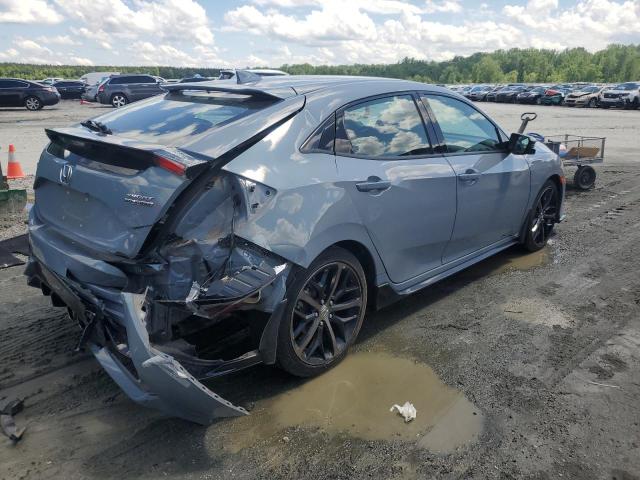 SHHFK7H97LU225195 - 2020 HONDA CIVIC SPORT TOURING BLUE photo 3