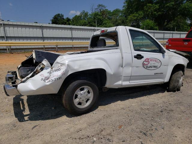 1GTCS148658280609 - 2005 GMC CANYON WHITE photo 3