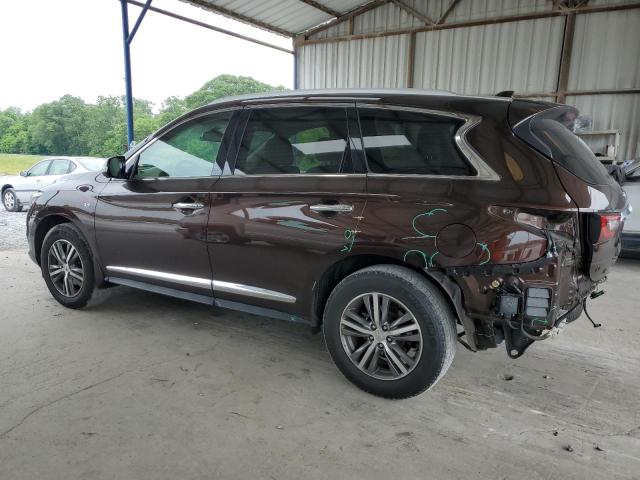 5N1DL0MN9LC525717 - 2020 INFINITI QX60 LUXE BURGUNDY photo 2