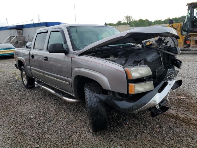 2GCEK13T561189852 - 2006 CHEVROLET SILVERADO K1500 GRAY photo 4