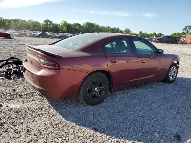 2C3CDXBG0LH217539 - 2020 DODGE CHARGER SXT BURGUNDY photo 3