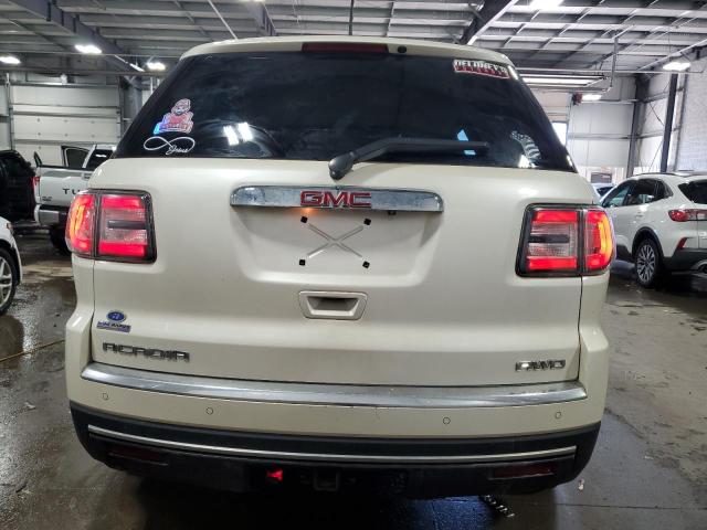 1GKKVRKD2EJ354560 - 2014 GMC ACADIA SLT-1 WHITE photo 6