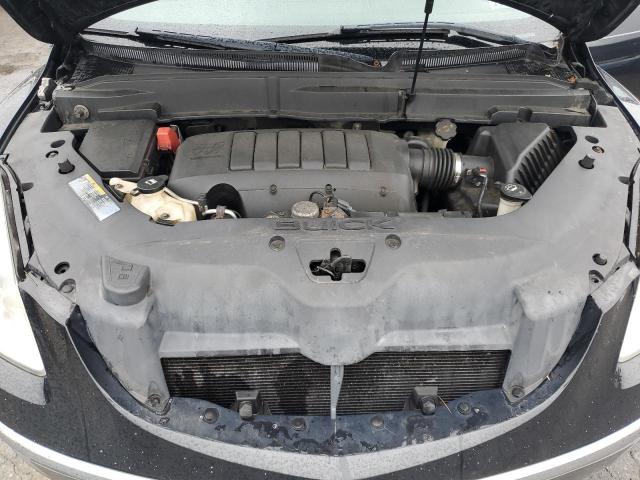5GAKVCED0CJ393618 - 2012 BUICK ENCLAVE BLACK photo 12